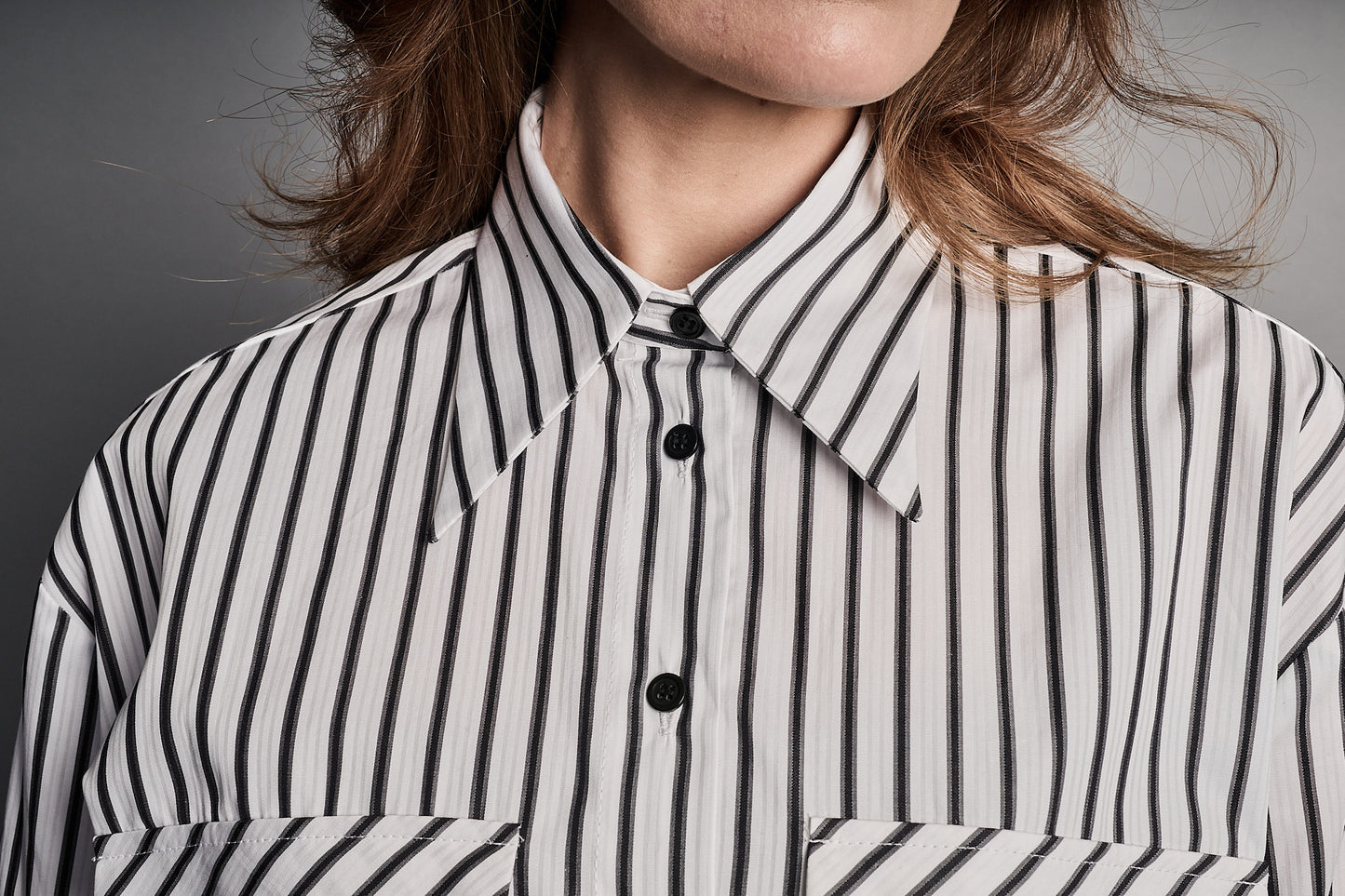 Classic Oversized Stripe Shirt (PRE-ORDER)