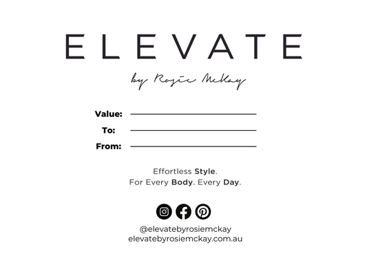 ELEVATE By Rosie McKay Gift Card