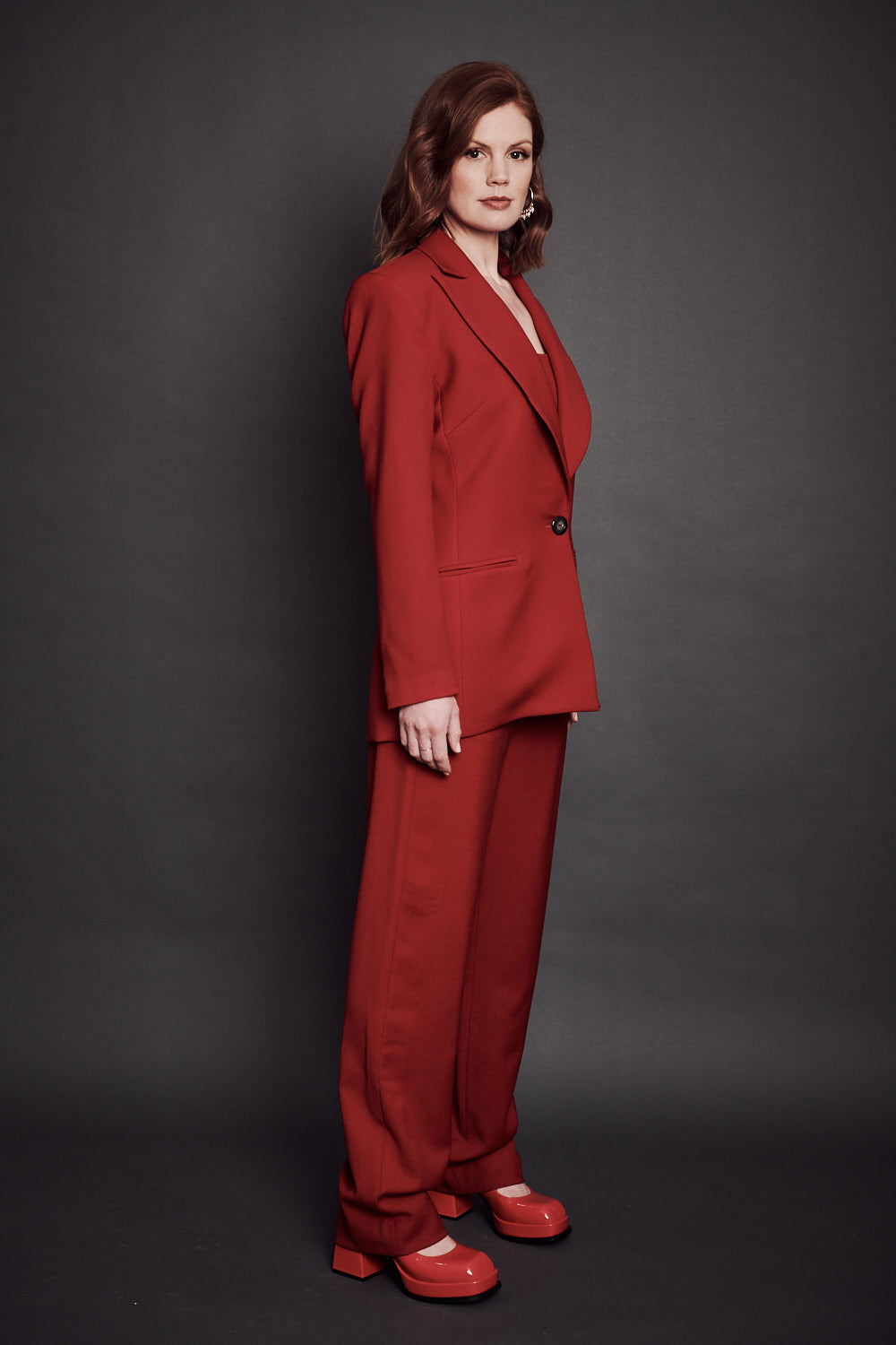 Empower Blazer - Dark Red (PRE-ORDER)