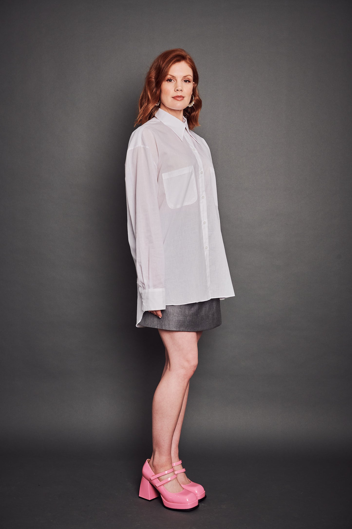 Classic Oversized Shirt - White (PRE-ORDER)